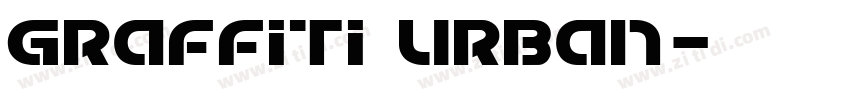 Graffiti Urban字体转换
